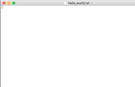 empty hello_world.txt